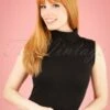 60s Trixie Top In Black