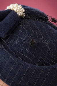 Judy Hat In Navy 4 Judy Hat In Navy - Image 2