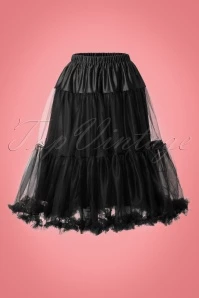 Bunny Polly Petticoat In Black
