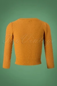 50s Jennie Cardigan In Bronze 6 50s Jennie Cardigan In Bronze - Image 4