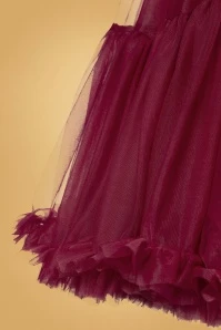 Lola Lifeforms Petticoat In Bordeaux 5 Lola Lifeforms Petticoat In Bordeaux - Image 3