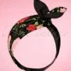 I Want Roses In My Hair Scarf -King Louie Shop 147109 Be Bop 28261 Red Rose Hairband 20181126 004W category
