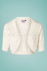 50s You Are My Sunshine Bolero In Ivory