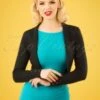 50s Jean Knitted Bolero In Black -King Louie Shop 155672 Collectif Clothing 01 4983 20130514 1W category