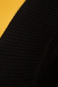 50s Jean Knitted Bolero In Black 5 50s Jean Knitted Bolero In Black - Image 3