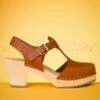 60s Highwood T-Strap Leather Clogs In Tan 2 60s Highwood T-Strap Leather Clogs In Tan -King Louie Shop 155925 Lotta From Stockholm 28890 Clocks Brown Tar Highwood Tstrap Heels Klompjes 20190402 018 W category