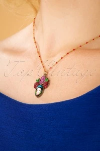 70s Frida Necklace In Antique Gold