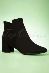 Tamaris Megan Ankle Booties In Black