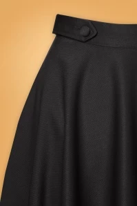 50s Di Di Swing Skirt In Black 5 50s Di Di Swing Skirt In Black - Image 3