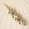 Deco Crystal Stone Hair Pin In Gold -King Louie Shop 181848 Lovely 33511 Crystal Deco Gold Pin Slide Hairpin 07212020 0004 W category