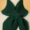 50s Fru Fru Knitted Scarf In Forest Green -King Louie Shop 183155 Banned 33598 Scarf Fru Fru Green 20200518 003 W category