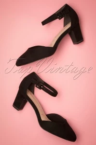 Tamaris 50s Tiffany Pumps In Black