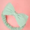 50s Dionne Bow Head Band In Mint