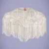 20s Suzi Cape In White -King Louie Shop 201325 Gatsby Lady 38456 Suzi White 20s 052521 00004W category