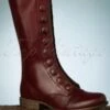 60s Lincoln Leather Boots In Burgundy -King Louie Shop 202418 Miz Mooz 39061 Boots Red Flats Lincoln Boots 07052021 00006 W category