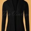 50s Open Front Cardi In Black -King Louie Shop 203057 Mak Sweater 39571 Cardigan Black 07222021 004W category