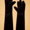50s Victoria Velvet Gloves In Black -King Louie Shop 205332 Amici 39550 Gloves Black Long 08302021 000003 W category