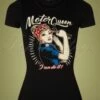 50s I Can Do It Motor Queen T-Shirt In Black -King Louie Shop 206365 Queen kerosin 38986 shirt motorqueen black 08092021012 W category