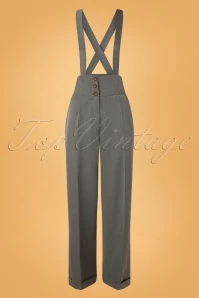 40s Her Favourite Trousers In Grey