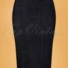 50s Damen Pencil Belt Skirt In Dark Blue Wash -King Louie Shop 208452 Queen Kerosine 38976 Pencilskirt Denim Belt 100521 006W category