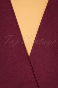 50s Hair Scarf In Wine 5 50s Hair Scarf In Wine - Image 3