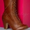 40s Claire Boots In Tan -King Louie Shop 210318 Chelsea Crew 38829 Claire Boots Tan Heels Pumps 10292021 000022 W category