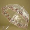 Nouvelle Dentelle Transparent Dome Umbrella In Multi -King Louie Shop 210476 So Rainy 40895 Umbrella Rain Flowers Red Blue 10292021 000013 W category