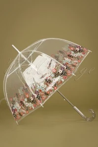 Nouvelle Dentelle Transparent Dome Umbrella In Multi 5 Nouvelle Dentelle Transparent Dome Umbrella In Multi - Image 3