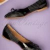 50s Oxford Isabella Flats In Black -King Louie Shop 213341 Banned 40773 Ballerinas Black Polkadots 220128 607W category