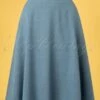 50s My Summer Staple Swing Skirt In Blue -King Louie Shop 214260 Banned 41181 Swingskirt My Summer Blue 01102022 003W category