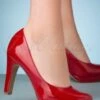 Tamaris 50s Katie Laquer Pumps In Chili Red -King Louie Shop 215399 Tamaris 41132 50s Katie Laquer Pumps Chili Red 220217 606 W category