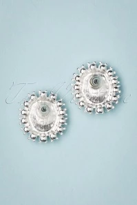 Lady Diana Earstuds In Sapphire Blue 4 Lady Diana Earstuds In Sapphire Blue - Image 2