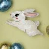 White Easter Rabbit Brooch 1 White Easter Rabbit Brooch -King Louie Shop 217938 Daisy Jean 43003 Brooch Rabbit Bunny 220325 604 category
