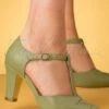 50s Glinda T-Strap Pumps In Sage 2 50s Glinda T-Strap Pumps In Sage -King Louie Shop 223020 Chelsea Crew 43194 Pump Glinda Sage 09062022 model 01W category