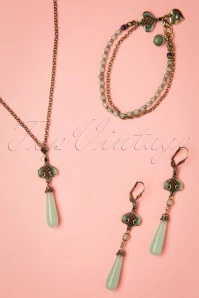 20s Avent Necklace In Blue 6 20s Avent Necklace In Blue - Image 4