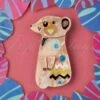 The Masterful Meerkat Brooch