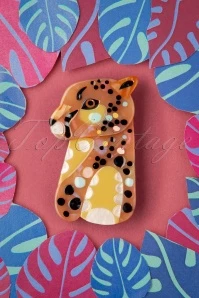 The Choosy Cheetah Brooch