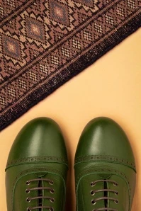 40s Fly Shoe Booties In Kiwi 4 40s Fly Shoe Booties In Kiwi - Image 2