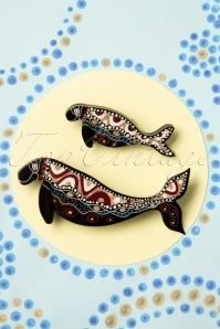 The Dugong Brooch Set 3 The Dugong Brooch Set