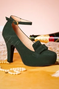 King Louie Shop -King Louie Shop 225214 Lola Ramona Loves Topvintage 26421 Shoes Pumps Green Suede 220808 605 category