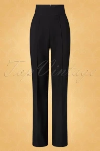The Catherine Smoking Pantalon In Black