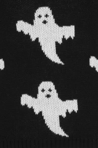 Bunny 50s Ghost Vest In Black 6 Bunny 50s Ghost Vest In Black - Image 4