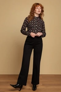 King Louie Celi Sailor Aurora Pants In Black