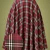 50s Winter Check Swing Skirt In Red 2 50s Winter Check Swing Skirt In Red -King Louie Shop 228235 Banned 43120 Swingskirt Winter Check Red 06302022 603Z category