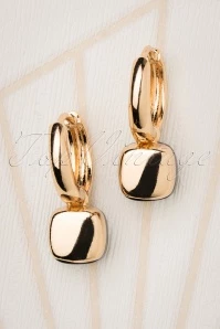50s Eleanor Earrings In Black And Gold 6 50s Eleanor Earrings In Black And Gold - Image 4