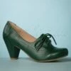 50s Maytal Shoe Booties In Dark Green -King Louie Shop 232073 Chelsea Crew 45121 Shoes Green Heels Pumps 221019 502 W category