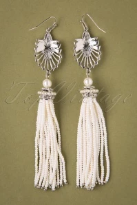 King Louie Shop -King Louie Shop 233061 Lovely 44888 Earring Pearls Tassel 221102 609W category