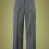 50s Girl Boss Trousers In Grey -King Louie Shop 233765 Banned 34895 50s Girl Boss Trousers Grey 200915 004W category