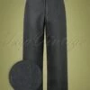 50s Sassy Trousers In Grey