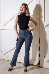 50s Rosa Jeans In Denim Blue